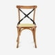 thumbnail image 4 of Pack 4 Sillas De Comedor Crossback Madera Natural, 4 of 7