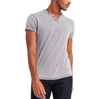Camiseta Lucky Brand Venice Burnout Notch Neck Para Hombre