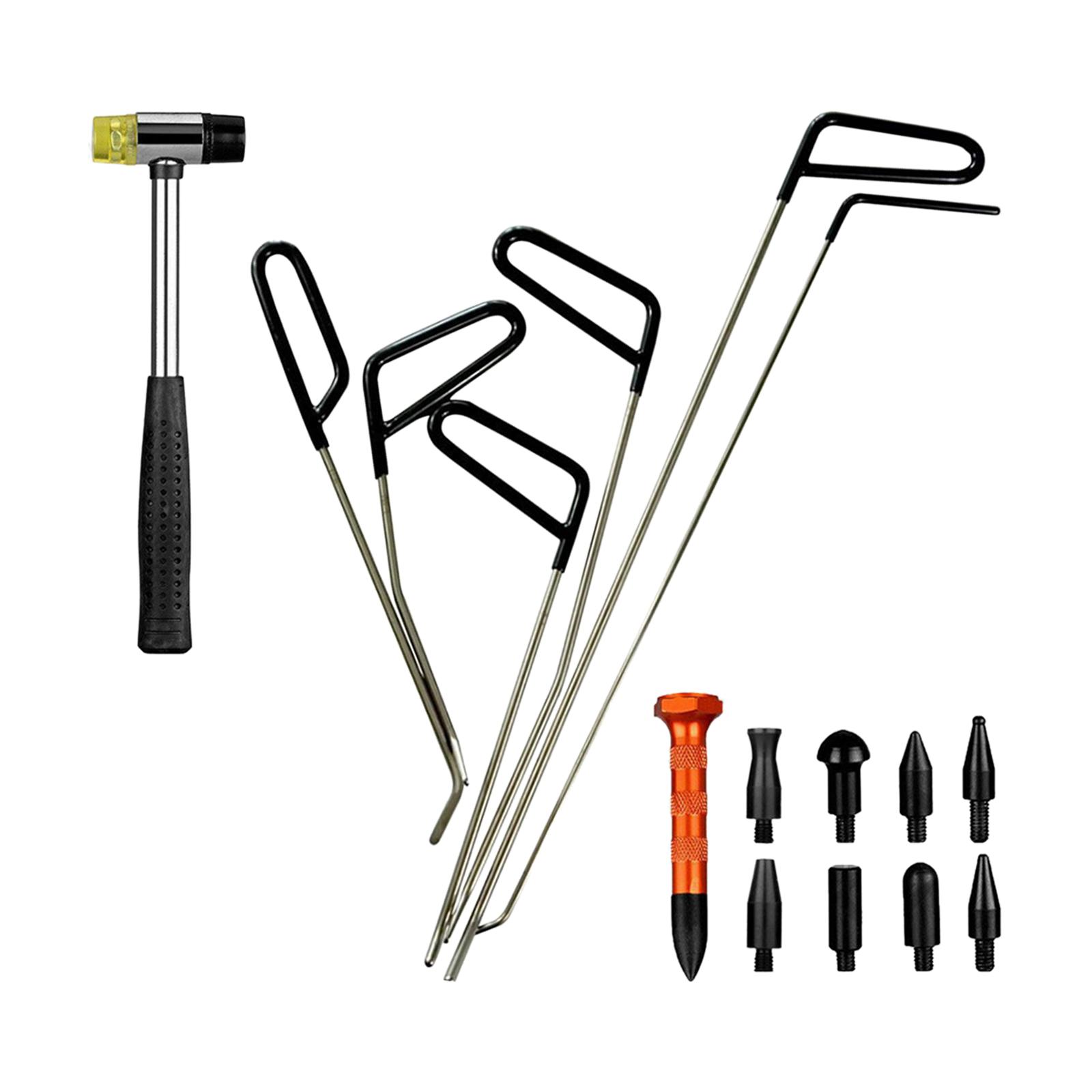 Magideal - Kit Extractor, Herramientas De Varillas De Extracción, Hoja De Carrocería De Coche, Herramientas De Coche, Juego De Removedor De Diapositivas, Kit De , 16 Conjunto