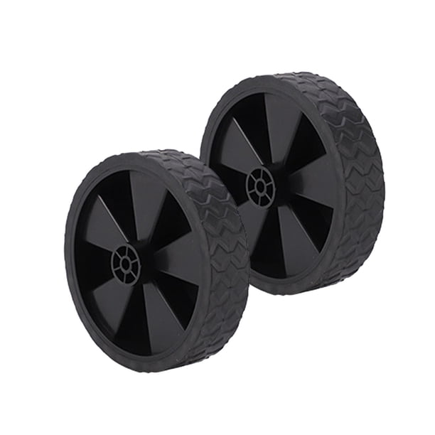 2 piezas carrito de compras ruedas accesorios de carrito equipaje piezas de repuesto móviles ruedas para carrito de compras rueda de maleta de compras , 5 pulgadas 151g