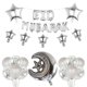 thumbnail image 1 of Globos Eid Decoración De Ramadán Decoración De Fiesta Eid Decoración Para El Hogar Foto Prop Plata, 1 of 5