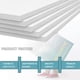 thumbnail image 3 of Placa de espuma AYAYGD 30 cm × 42 cm × 5 mm – Paquete de 30 unidades, blanco, 3 of 7