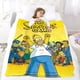thumbnail image 5 of Los Simpson anti-pilling, suave, ligera, esponjosa y acogedora de lujo para hogar y cocina – Perfecta para niños y adultos,80X120cm, 5 of 6