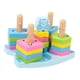 thumbnail image 2 of Bloques Apiladores Geométricos De Clasificación De Formas De Madera Desarrollo Para Niños Regalos Búho, 2 of 5