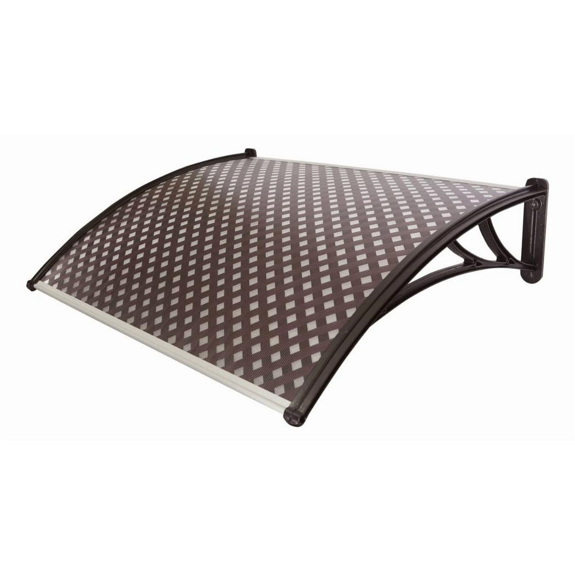 Alero Listo Dvp 1x1,20 Mts Cafe Treillage