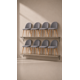 thumbnail image 1 of Pack de 8 Sillas Nordic Velvet Felpa de Comedor - Gris, 1 of 6