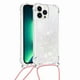 thumbnail image 1 of Funda FOXDOCK para iPhone 15 Pro Max con Cuerda Ajustable, Brillo Líquido, Protección Antigolpes y Lente – Ideal para Regalo, 1 of 6