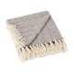 thumbnail image 1 of Manta DII Diamond Stitch tejida 100% algodón gris, 1 of 8