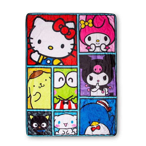 Manta Toynk Sanrio Hello Kitty Friends 137 x 183 cm