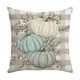 thumbnail image 1 of 1PC Hello Pumpkin Give Thanks Throw Pillow Cover 17.7x17.7in, Fall Autumn Thanksgiving Eucalyptus Leaves Harvest Decoration For Home, 1 of 5