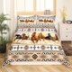 thumbnail image 3 of Christm-as Trees D-u-t Co-ve-r Queen Size Sa-nta Claus- and Snowman Comfort-er Cover with 2 Pillow-case for Te-ens Adults Kids S-tarry Sky Be-dding Set Snow Sc-ene Brea-thable 3 Pieces D-ecorative, 3 of 5