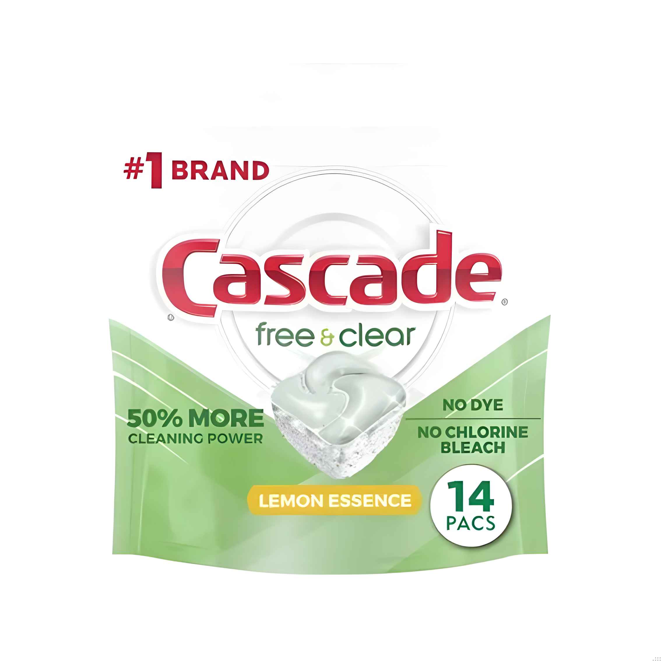 thumbnail image 1 of Detergente para Lavavajillas Free and Clear 14 capsulas - Cascade, 1 of 2