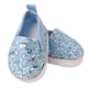 thumbnail image 4 of Zapatos Planos Con Lentejuelas Para Mu?eca De Ni?a De 14,5 Pulgadas, Accesorio De Vestir, Color Azul, 4 of 5