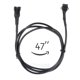 thumbnail image 2 of Cables de extensión SHINIGHT, 4 unidades, 1,19 m, para 5050 LED SMD RGB NEON, 2 of 5