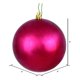 thumbnail image 2 of Adorno Navideño Bola Roja Brillante de 8" Vickerman con Bayas, 2 of 6