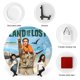 thumbnail image 3 of Plato Decorativo De Porcelana Fina Desmarcar La Tierra Del Olvido 15 cm, 3 of 6