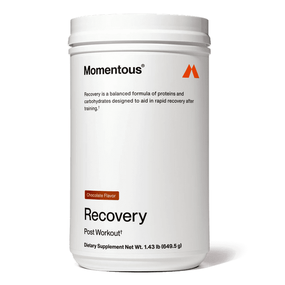 Momentous Recovery Protein — Proteína de Recuperación · Chocolate · NSF Certified for Sport