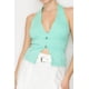 thumbnail image 3 of Top Con Espalda Abierta Y Hebilla Con Cuello Halter, 3 of 4