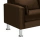 thumbnail image 4 of Sofa Sky 3c Felpa 12 Chocolate, 4 of 4