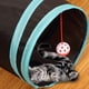 thumbnail image 4 of Túnel de juguete para gatos de 5 vías, plegable, con bolsa de almacenamiento para gatos, cachorros, conejos y cobayas. Ideal para interiores y exteriores., 4 of 8