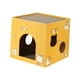 thumbnail image 1 of Caja Para Gatos Cama Para Gatos Caja De Cartón Corrugado Para Gatos Para Interiores Animales Peque?os Conejo Amarillo L, 1 of 5