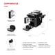thumbnail image 5 of Cafetera Automática SupremaKaffee TH-175DEML 1.5 Litros 1350W Negro, 5 of 7