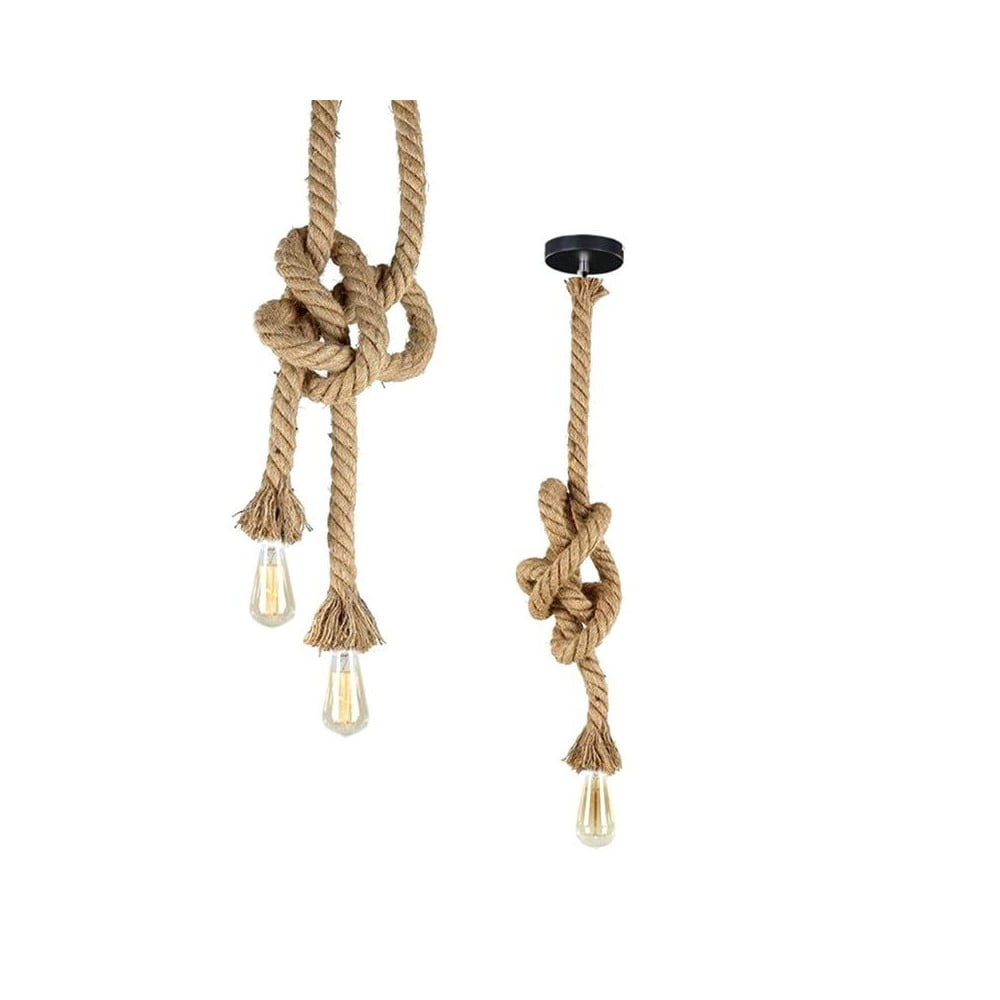 N-ofertas - Lampara Cuerda Vintage E27 1 Metro Decoracion