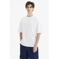 Fashionspark - Polera Hombre Oversize Blanco - Vlll