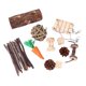 thumbnail image 5 of 11x Juguetes Para Masticar Hámster, Juego De Dientes, Juguete Para Rechinar, Mancuerna De Madera, Ejercicio De Juego, 5 of 5