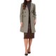 thumbnail image 2 of INSPIRE CHIC Abrigo de Invierno para Mujer con Solapa de Muesca, Doble Botonadura, Gabardina Elegante de Largo Medio XL en Color Caqui, 2 of 6