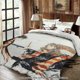 thumbnail image 1 of Bedding Warner Bros Character Interactive Magic Wand and Scarf Theme Suitable for All Seasons Machine Washable Includes Pillowcases Suitable for Bedrooms Guest, 1 of 1