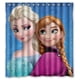 thumbnail image 1 of Cortina de ducha de la serie Frozen con ganchos (167 x 183 cm), 1 of 3
