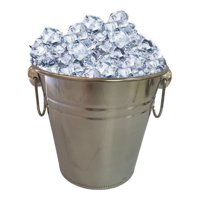 Genérico - Cubetas Hielo Hielera Con Asas Hielera Acero 18Cm