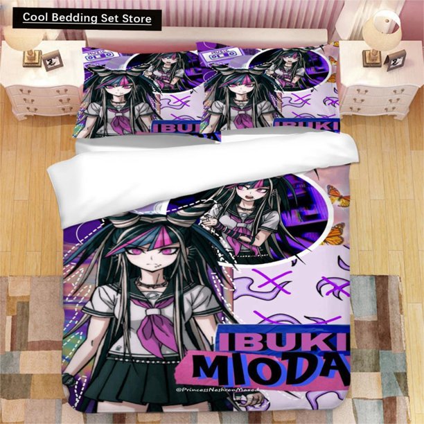 Fashion Game Anime Hiyoko X Ibuki Printed Bedding Set Duvet Cover Pillow Case Comforter Cover Bedclothes Duvet Covers Bed Sheets