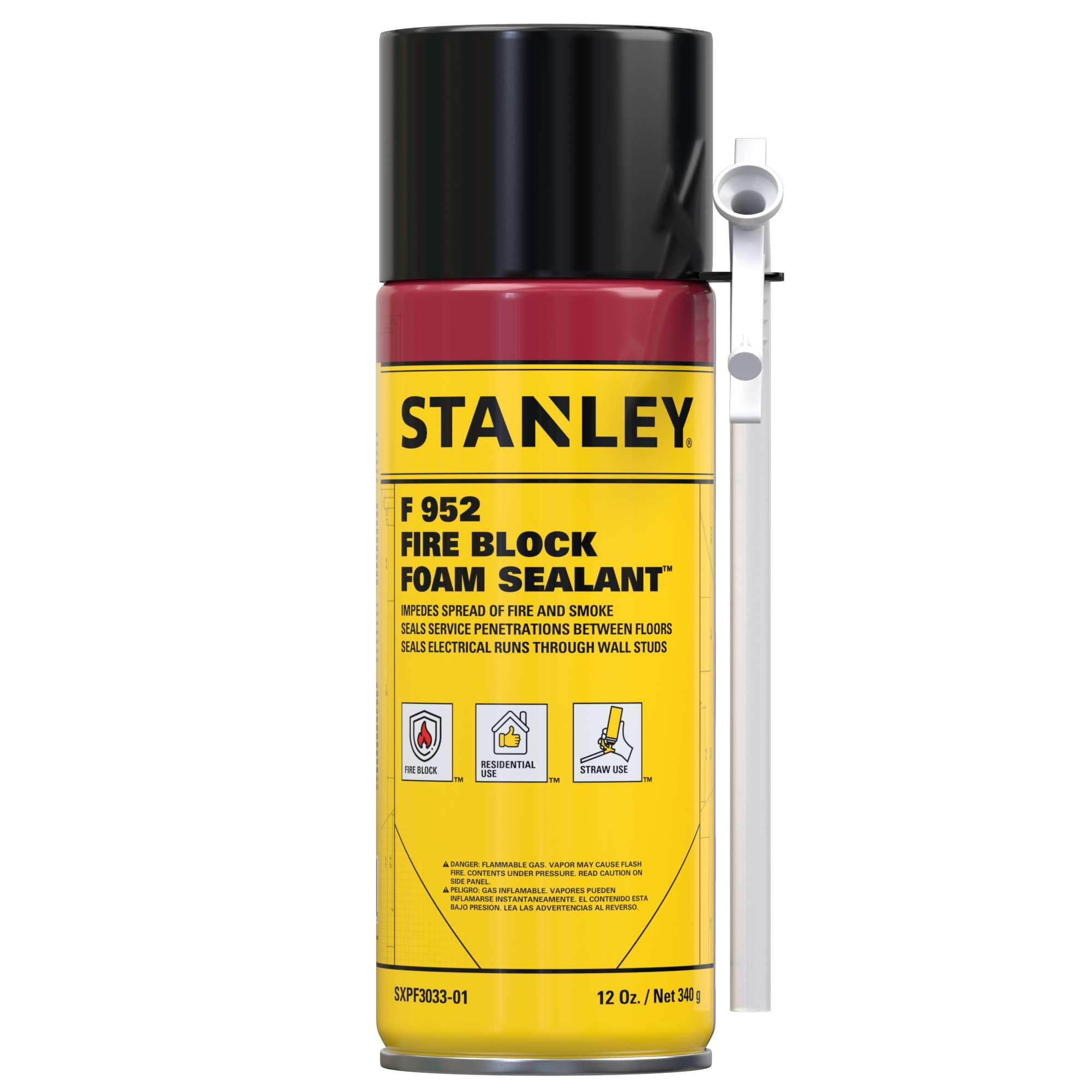 Espuma En Aerosol Fire Block Stanley Fire Rated De 350 Ml, 1 Paquete