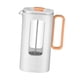 thumbnail image 1 of Cafetera Francesa 1.2L Hervidor Clásico Tetera Para Acampar Blanco, 1 of 3