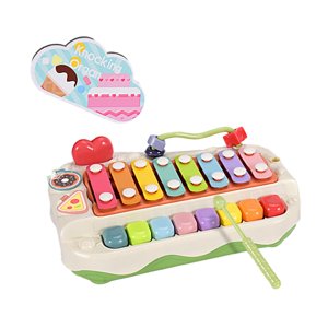 Magideal - Juguete Musical Para Bebé, Instrumento De Percusión De Piano Para Golpear A Mano, Juguetes Para Golpear Para Niños Y Niñas De 1, 2 Y 3 Años, Regalos Verde