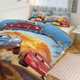 thumbnail image 1 of Cars Lightning McQueen Boys 3 Piece Bedding with 1 Flat Sheet And 2 Pillowcases Twin Bed Sheets, 1 of 5