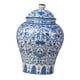 thumbnail image 4 of Tarro de Jengibre de Cerámica Arreglo Floral Florero Tarro Almacenamiento de Té Hecho a Mano para La Decoración Del Hogar de La Sala de Estar , estilo D, 4 of 5