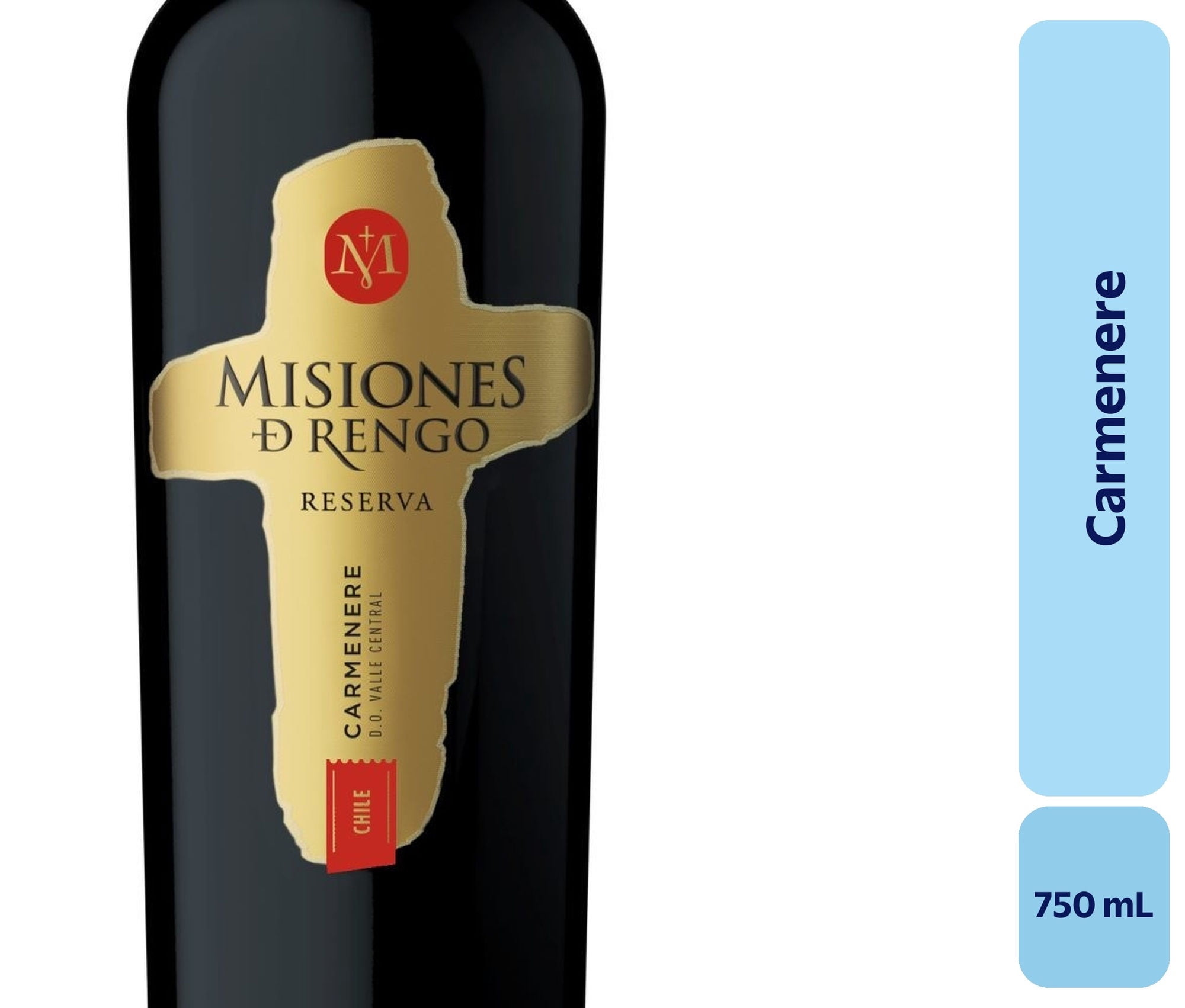 Vino Carménère Botella 750 mL Misiones De Rengo