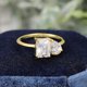 thumbnail image 3 of Anillos de Compromiso Moissanite Brillantes para Mujer 2.8 Quilates Color D VVS1 Plata de Ley S925 Diamante Creado en Laboratorio Anillos Aniversario Boda Anillo de Promesa, 3 of 6