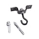 thumbnail image 1 of Percha para saco pesado, soporte para saco de boxeo, suministros prácticos, fácil de instalar, soporte para colgar en la pared o en el techo, soporte Estilo A, 1 of 5