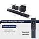 thumbnail image 2 of Soundbar F-HWQ800FSWA9 (HW-Q800FZS + SWA-9500SZS) Samsung, 2 of 9