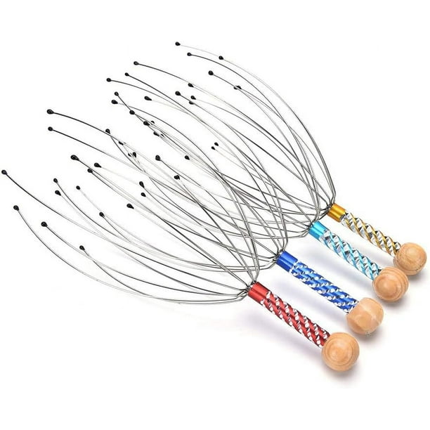 Masajeador Araña Para Cabeza relajante de Cabello Capilar Lider