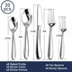 thumbnail image 5 of Juego de cubiertos Stilloye Heavy Duty de acero inoxidable, 30 piezas, 5 of 6