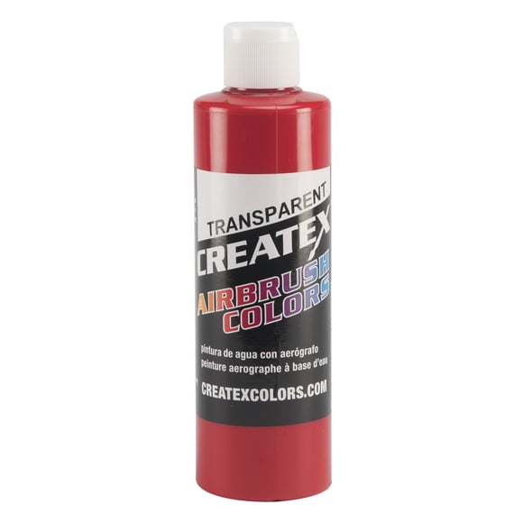 Pintura Createx 5117-08 para aerógrafo 237 ml Rojo Transparente