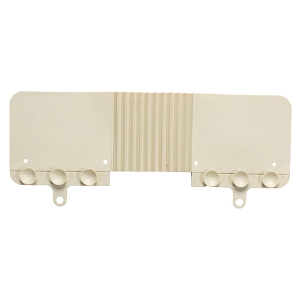Tablero Deflector De Lavado De Platos De Protección Contra Salpicaduras De Agua Del Fregadero Para Plato De Frutas Y Verduras Blanco