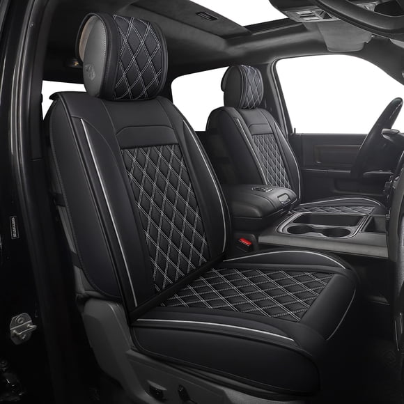 Fundas de Asiento JOJOBAY para Ram 1500/2500/3500 2009‑2025 Impermeables