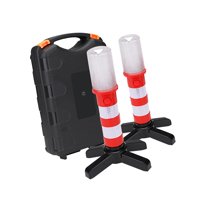 Ioensy - Kit Genérico De Iluminación De Emergencia Para Carreteras, Camiones, Vehículos Y Bloqueos De Carreteras, Color Rojo