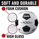 thumbnail image 2 of Balones de fútbol Franklin Sports F-100 para jóvenes, talla 3, paquete de 12 con bomba, 2 of 8